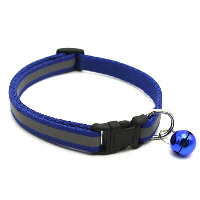 Dog LED Collar Blinking Night Flashing Light up Glow Adjustable Pets Safety US