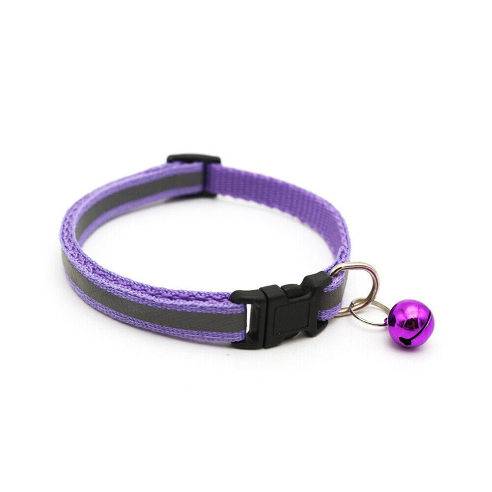 Dog LED Collar Blinking Night Flashing Light up Glow Adjustable Pets Safety US