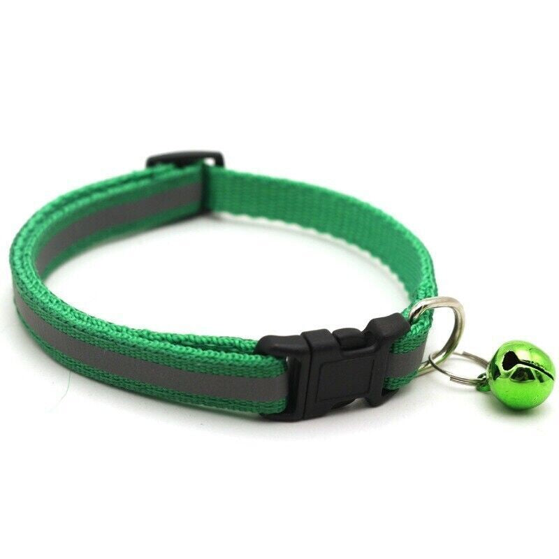 Dog LED Collar Blinking Night Flashing Light up Glow Adjustable Pets Safety US